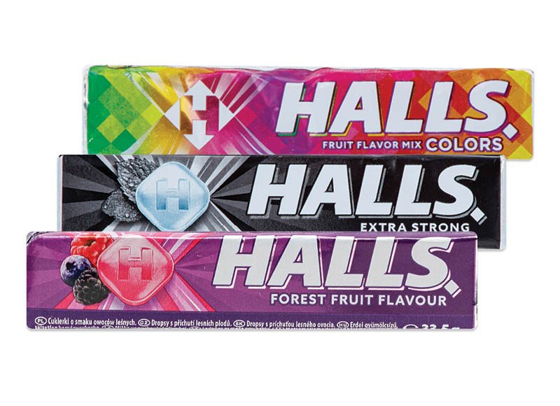 Ledinukai HALLS, 32 g