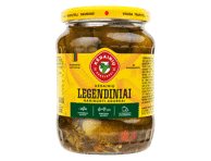 LEGENDINIAI marinuoti agurkai KĖDAINIŲ KONSERVAI, 660 g