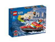 LEGO® City Ugniagesių kateris 60373 Konstruktoriaus rinkinys (144 dalys)
