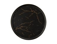 Lėkštė AURORA Luxury Black, 20 cm