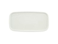 Lėkštė AURORA Nordic White, 21 x 11 cm