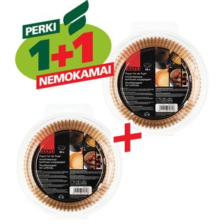 Lėkštutės karšto oro gruzdint. SAANA, apval., /pak., 50 vnt