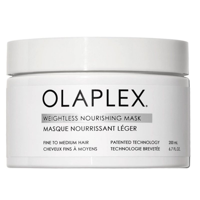 Lengva maitinamoji plaukų kaukė Olaplex Weightless Nourishing Mask, 200 ml