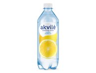 Lengvai gazuotas stalo vanduo su citrinų aromatu AKVILĖ, 600 ml