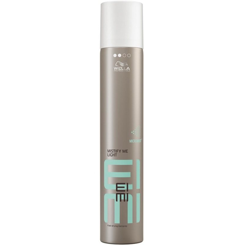 Lengvas greitai džiūstantis plaukų lakas Wella Professionals Eimi Mistify Me Light, 500 ml