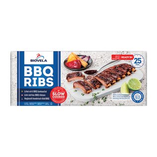 Lėt. virti kiaul. šonk. BBQ marinate, 500 g