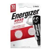 Ličio baterijos ENERGIZER CR2032, 3V, 2 vnt