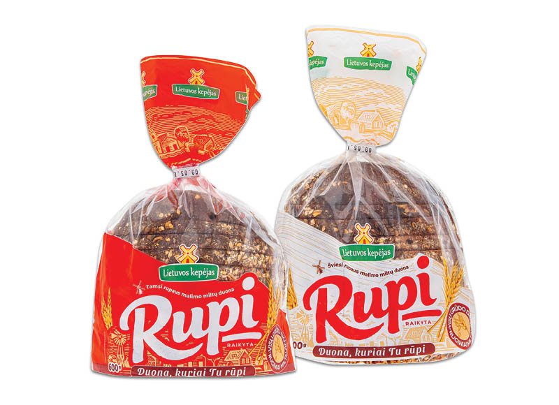 LIETUVOS KEPĖJO rupi duona, 600 g