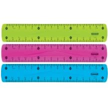 Liniuotė plastikinė CENTRUM, 15 cm
