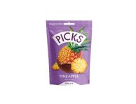 Liof. ananas. saldainiai su pien. šokolado gl. PICKS, 90 g