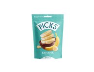 Liofilizuoti bananiniai saldainiai PICKS, 90 g