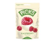 Liofilizuotos avietės PICKS su jogurtiniu glaistu, 90 g