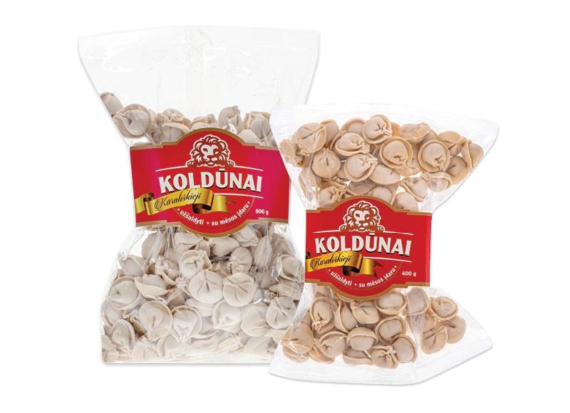 LIŪTUKAS IR KO šaldyti koldūnai KARALIŠKIEJI, 400 g