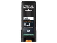 L'Oréal Paris Men Expert Pure Carbon Total Cleandušo želės, 400 ml