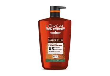 L'Oreal Paris Men Expert Barber Club Dušo želė, 1000 ml