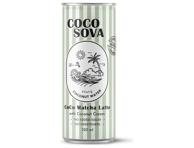 Mačia skonio kokosų vandens gėrimas COCOSOVA COCO MATCHA LATTE, 320 ml