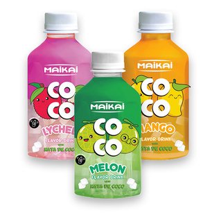 MAIKAI COCO negaz. gėr. su kokosų gabal. (3 rūš.), 0.28 l
