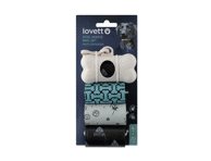 Maišeliai gyvūnų ekskrementams su dozatorium LOVETT, 4 x 20 vnt