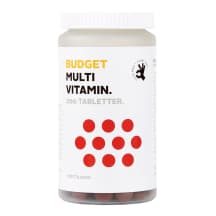 Maisto pap. multivitaminai BUDGET, 200 kaps.