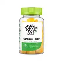 Maisto papild. ULTRAVIT OMEGA 3 DHA, 60 vnt