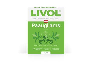 Maisto papildas LIVOL MULTI paaugliams, 60 vnt