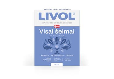 Maisto papildas LIVOL MULTI visai šeimai, 90 vnt