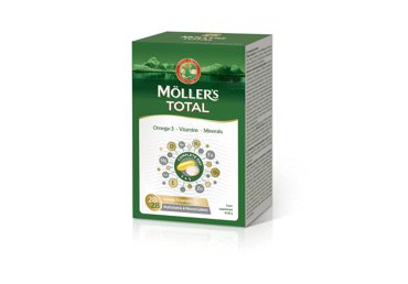 Maisto papildas MOLLER'S TOTAL, 56 vnt