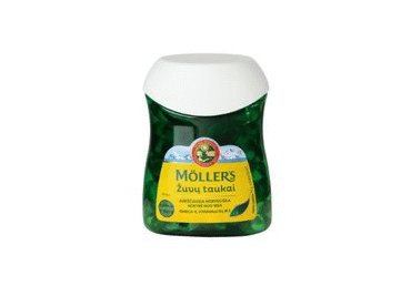 Maisto papildas MOLLER'S (žuvų taukų kapsulės), 80 vnt