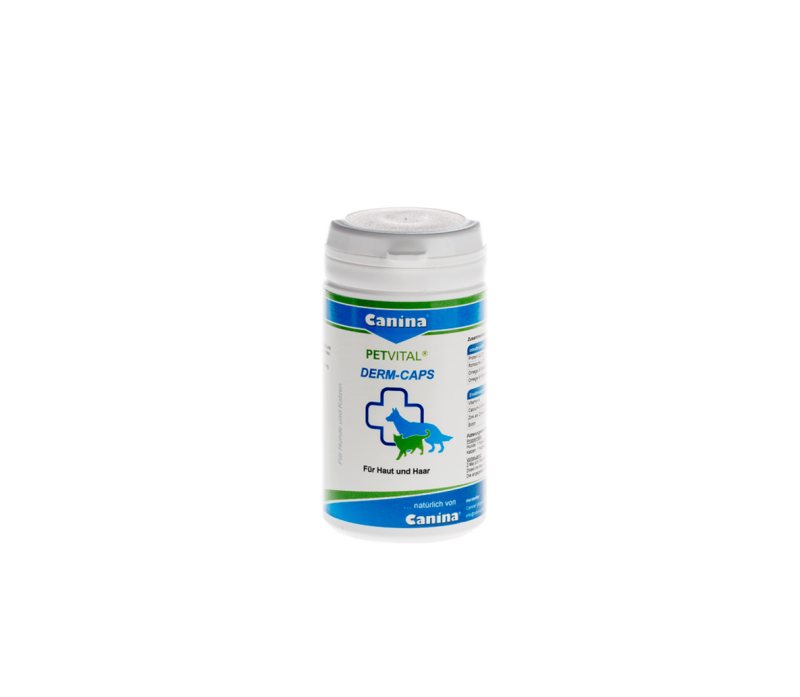 Maisto papildas šunims Canina Petvital Derm Caps, N100