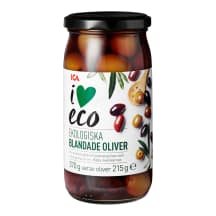 Maišytos ekol. alyvuogės I LOVE ECO, 370, 215 g