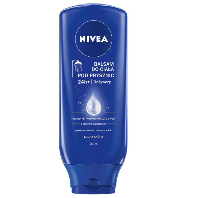 Maitinamasis kūno losjonas, naudojamas duše Nivea, 400 ml