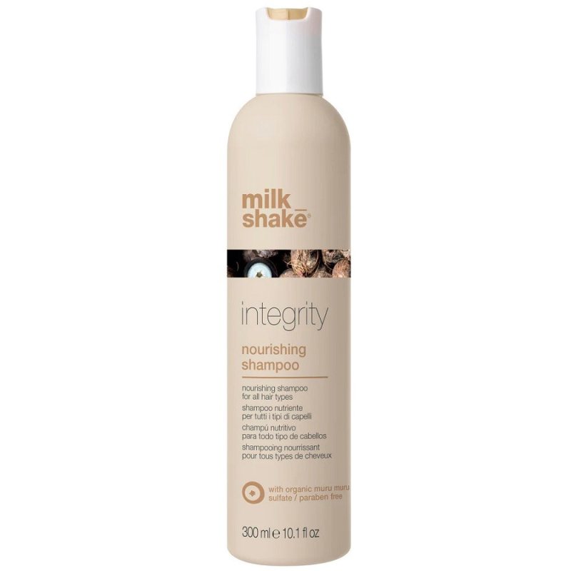 Maitinamasis šampūnas visų tipų plaukams Milk Shake Integrity Nourishing Shampoo, 300 ml