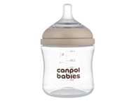 Maitinimo buteliukas su žinduku CANPOL BABIES Natural shape 35/400, 150 ml