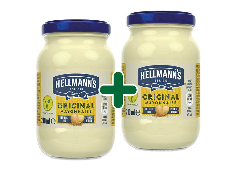Majonezas HELLMANN’S ORIGINAL, 210 ml