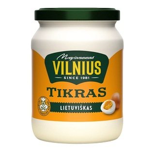 Majonezas VILNIUS TIKRAS LIETUVIŠKAS, 620 g