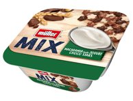 Makadamijų skonio jogurtas MÜLLER MIX Choco stars, 130 g