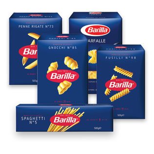 Makaronai BARILLA (įv. rūšių), 500 g