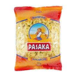 Makaronai PASAKA, kriauklės, 400 g