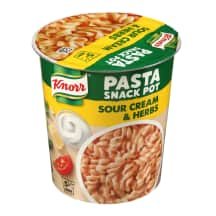 Makaronai su grietinėl.žol.pad., KNORR, 59 g