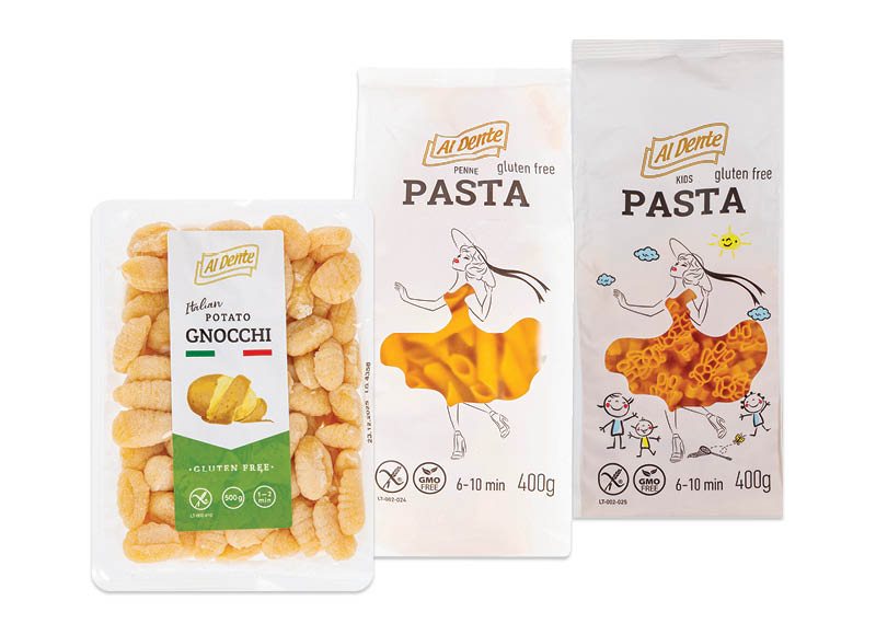 Makaronams, bulvių virtiniams AL DENTE