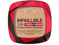 Makiažo pagrindas-kompaktinė pudra L'OREAL INF.24H, Nr.140, 9 g