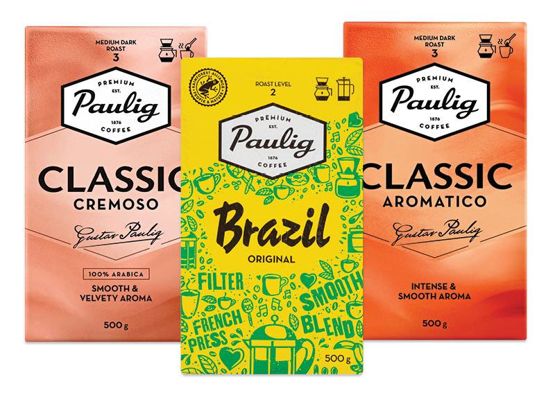 Malta kava PAULIG BRAZIL, CREMOSO, AROMATICO, 500 g