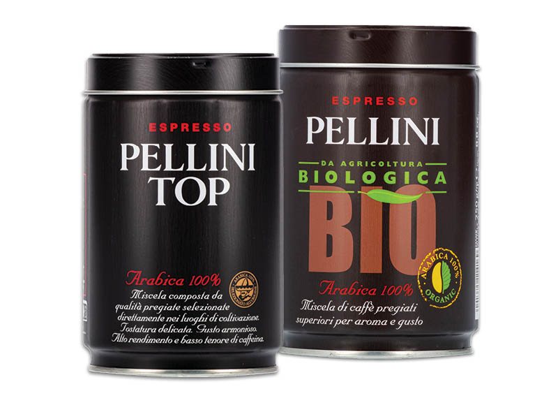 Malta kava PELLINI TOP ar BIO, 250 g