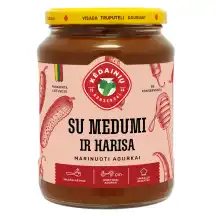 Mar. agurkai KKF su med. ir har. / 360 g, 670 g