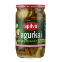 Mar. pjaustyti agurkai SPILVA, / 350 g, 680 g