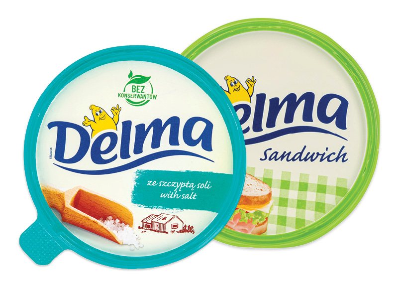 Margarinas DELMA, 450 g