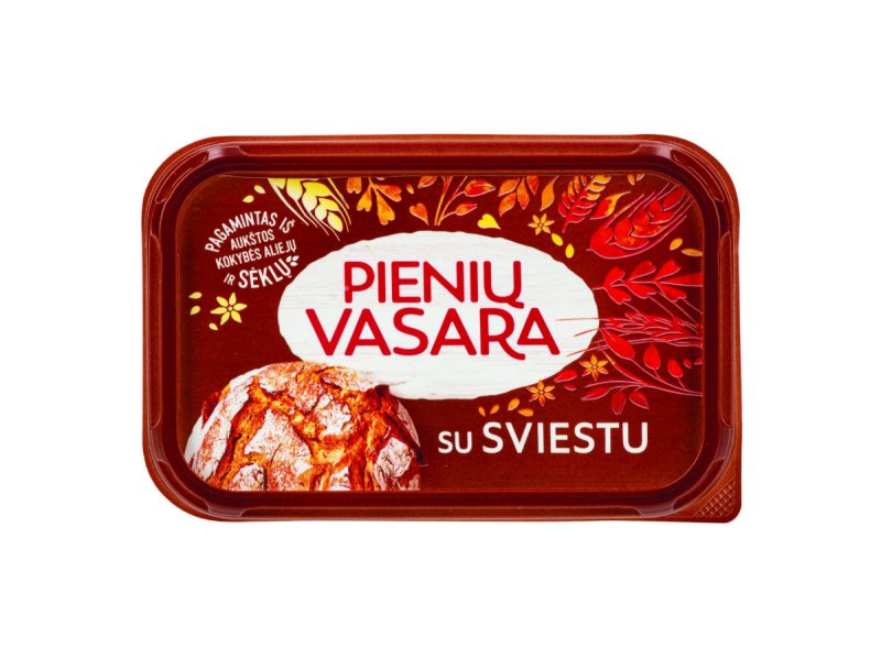 Margarinas PIENIŲ VASARA su sviestu, 400 g