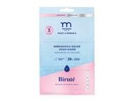 MARGARITA MOIST & MINERALS gelinė drėkinamoji veido kaukė su mineraliniu vandeniu „Birutė“, 3 x 7 g