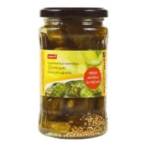 Marin. agurkai RIMI su medumi, / 180 g, 350 g