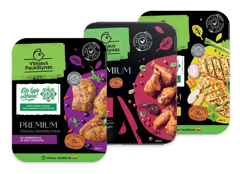 Marinuotai VILNIAUS PAUKŠTYNO PREMIUM produkcijai
